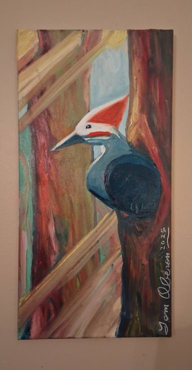 Oil on Canvas. 12x20".